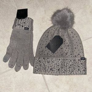 Beanie and gloves
